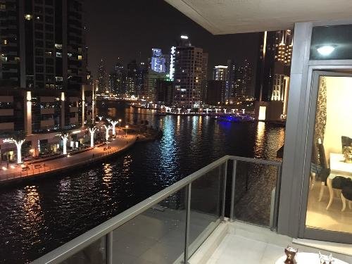 Квартира Дубаи Марина Недвижимость Дубаи (Объединенные арабские эмираты) Элегантная квартира в престижном районе Дубаи в 5 мин от пляжа, с захватывающим видом на в Дубаи Марина