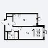 Продам квартиру в Десна по адресу Десна д, к9/3, площадь 39.8 кв.м.