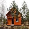 Новый теплый дом с эркером, индивидуальной скважиной, рядом с рекой Вексой, в сосновом лесу
